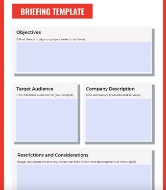 Briefing Pack Template