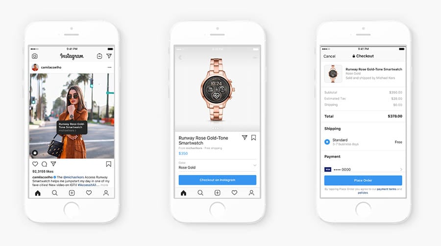 Shopping Instagram pour les créateurs