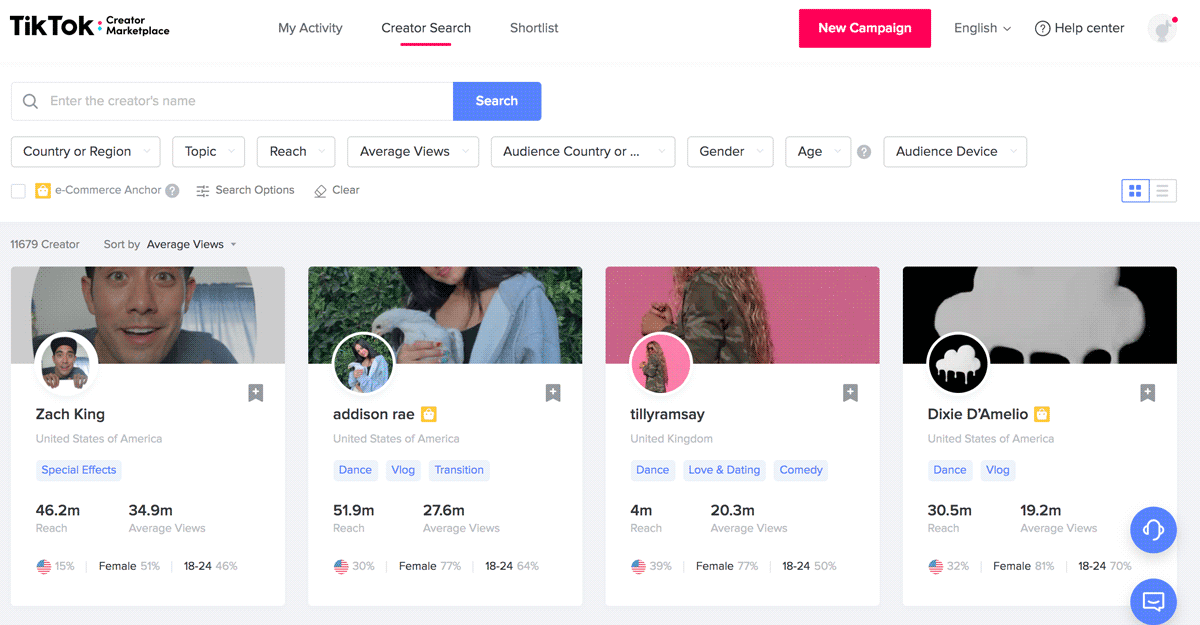 TiKTok Creator Marketplace