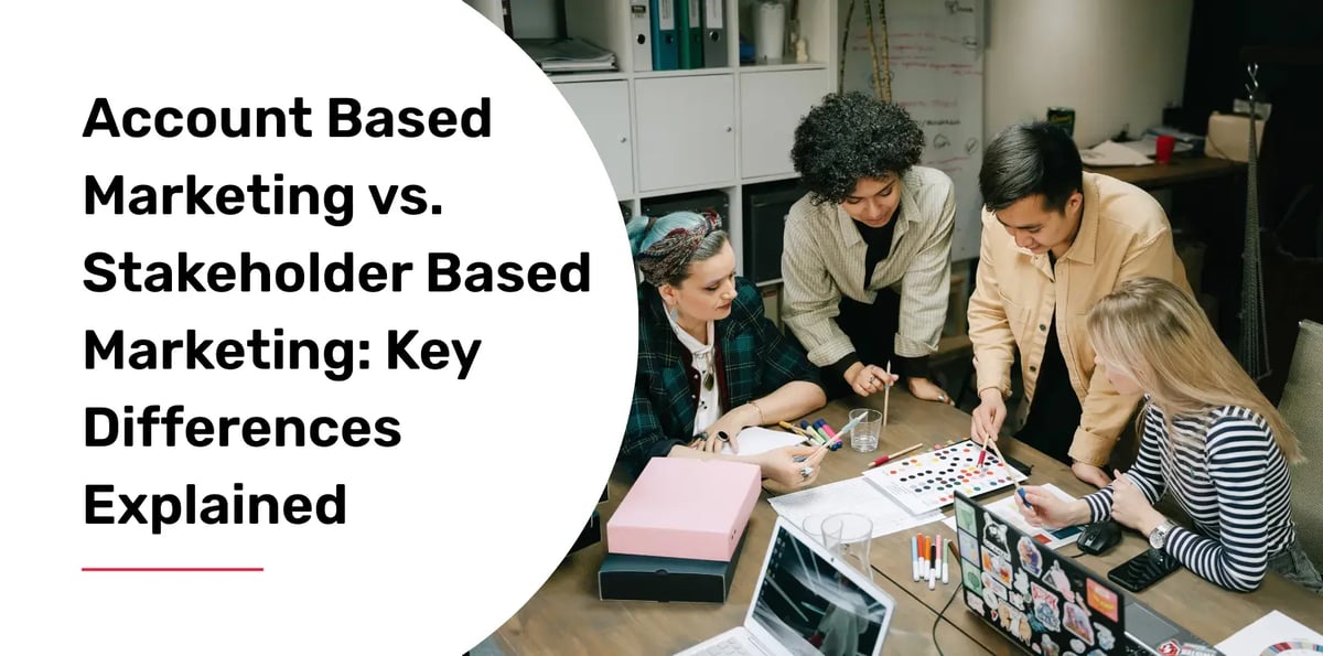 account based marketing vs stakeholder based marketing