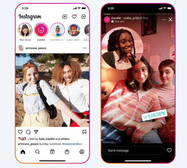 Instagram Candid Stories: What Are They and Do They Overshadow BeReal?