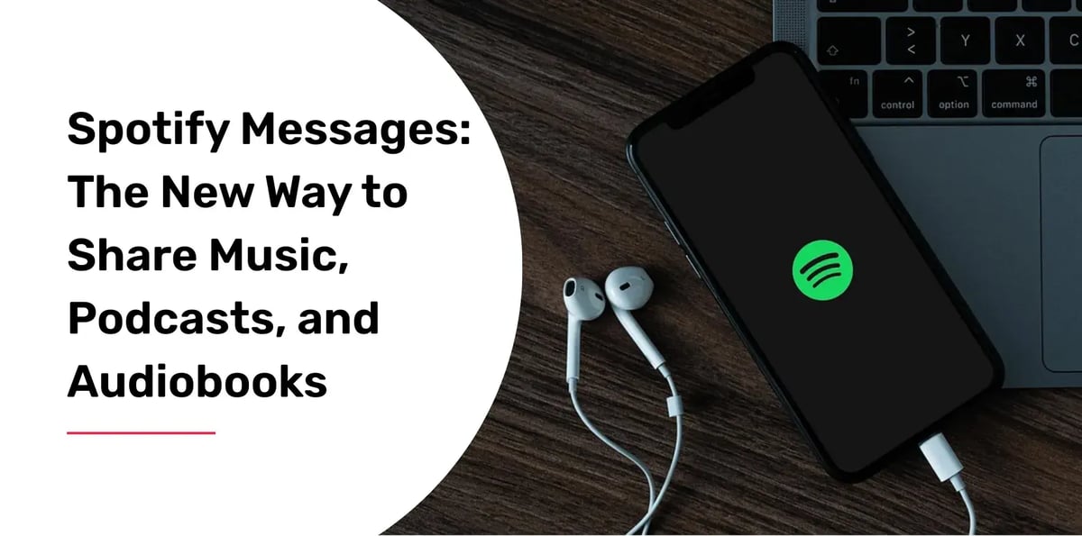 spofity messages share music