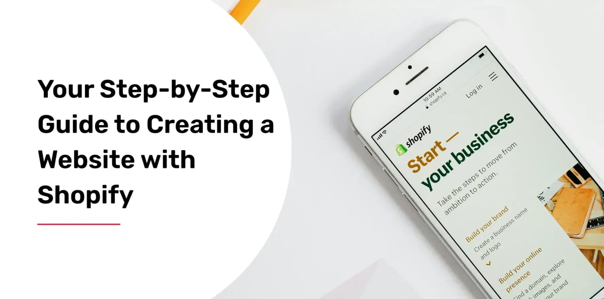 guide to creating a website with shopify