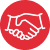 Handshake icons
