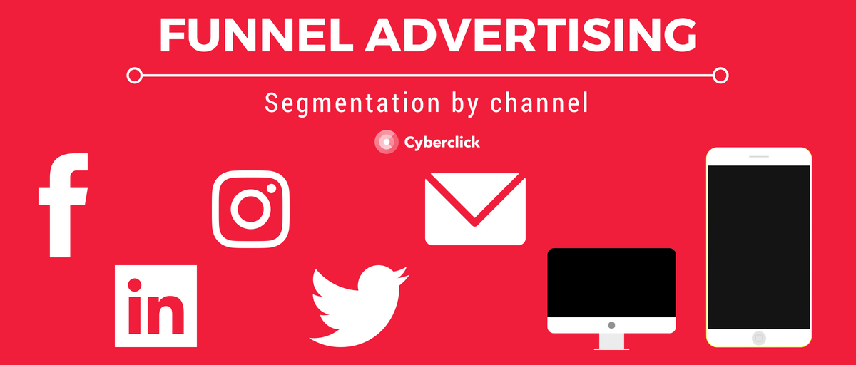 Funnel Advertising Segmentation by channel