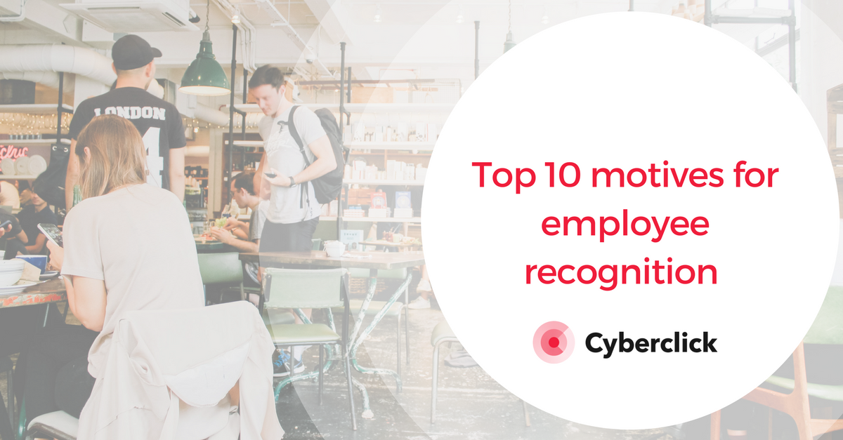 Motives for employee recognition