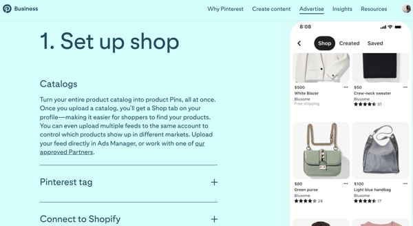 How to Advertise on Pinterest With Pinterest Shopping