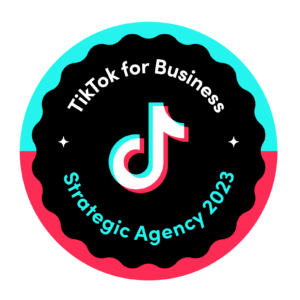 Badge of TikTok for Business Strategic Agency 2023