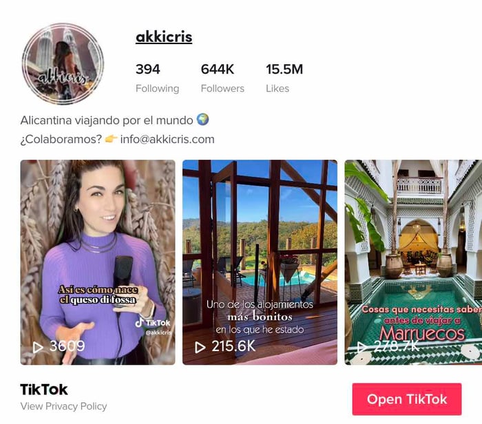 TikTok Creativity Program