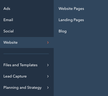 HubSpot Marketing Hub: Websites