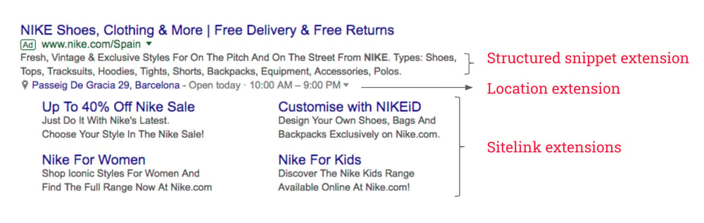 Google Ads Extensions: Explanation of Each Type and How to Use Them