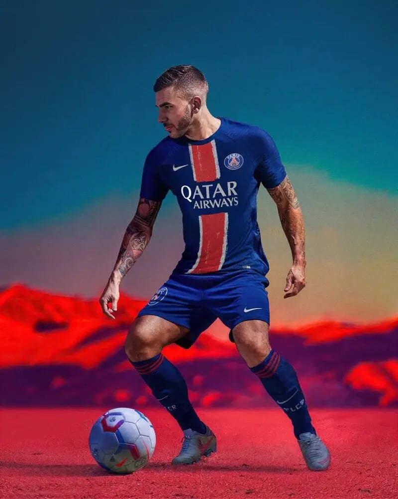 AI visual campaign PSG