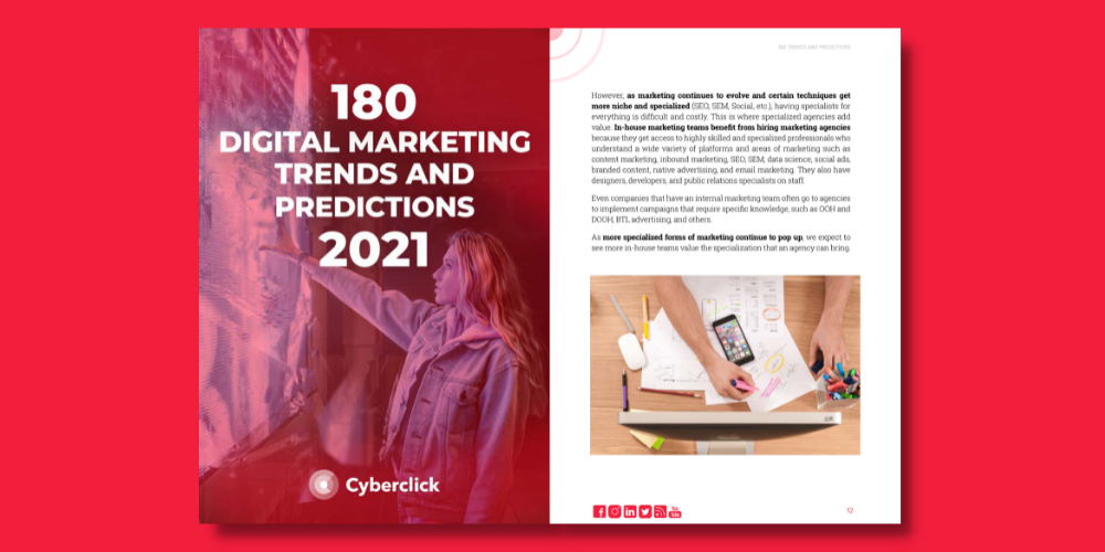 180 Digital Marketing Trends