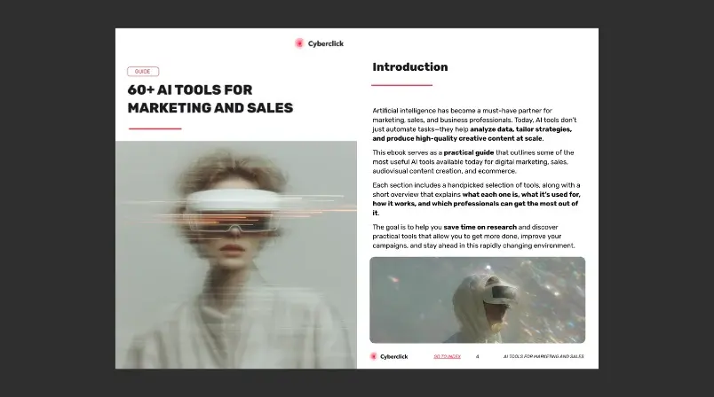 60+ AI Tools for Marketing and Sales