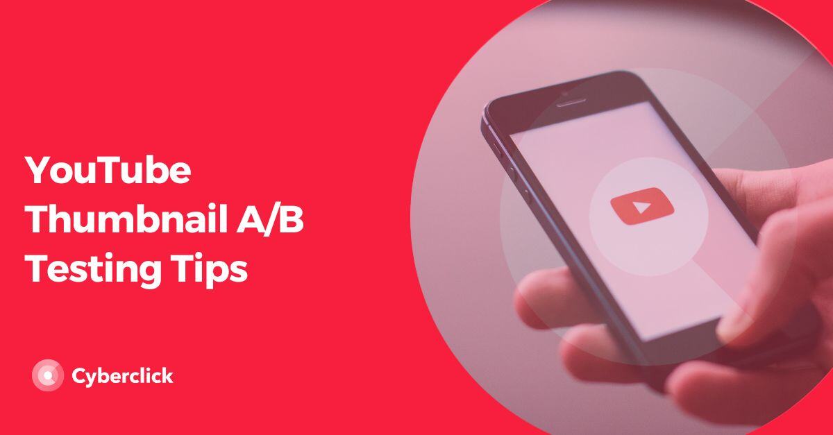 YouTube thumbnail AB testing