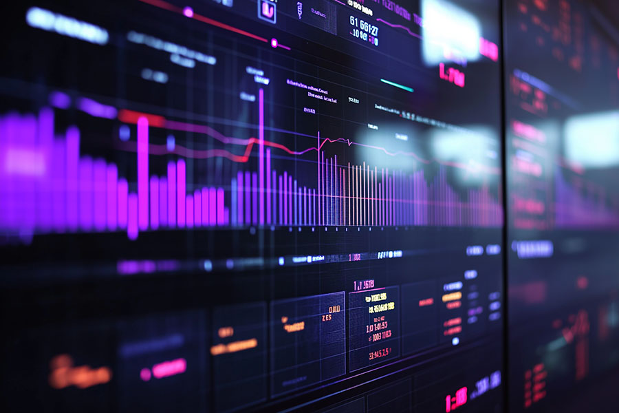 Different data graphs on one screenDifferent data graphs on one screen