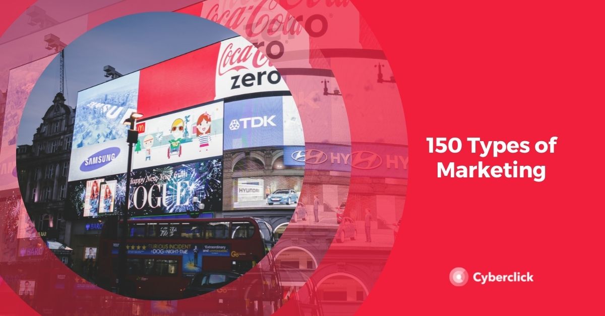 150 Types of Marketing