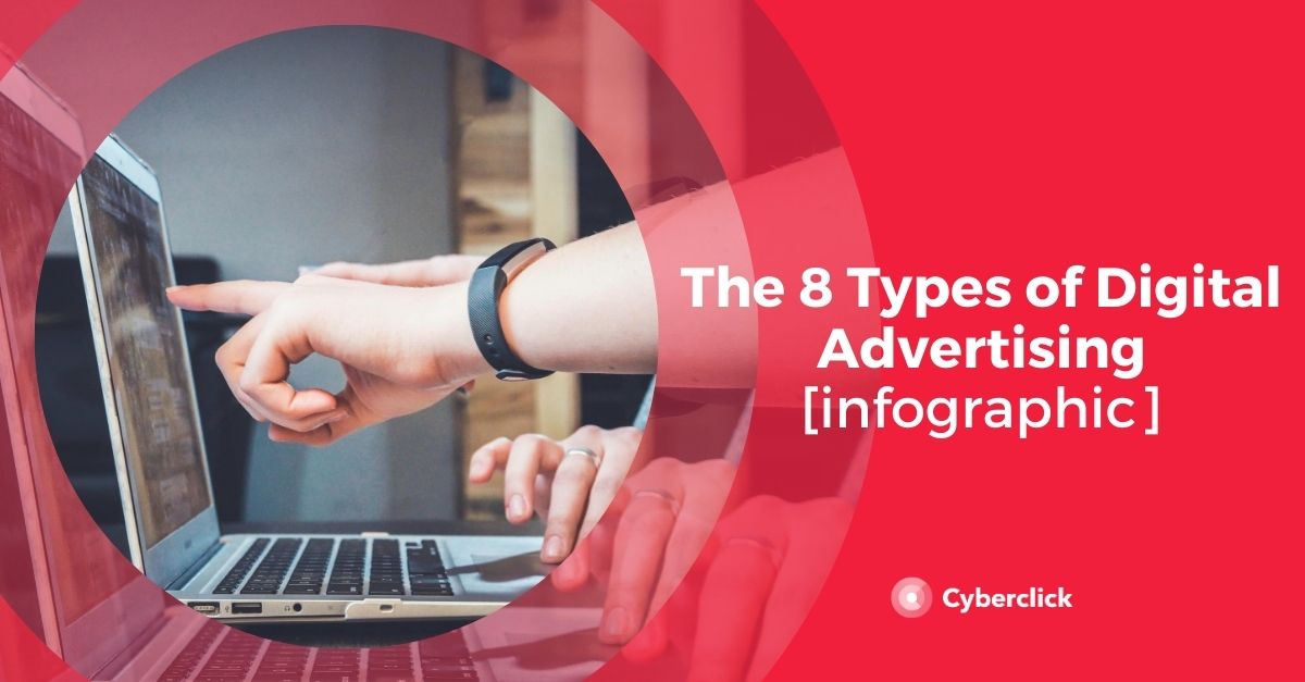 The 8 Types Of Digital Advertising Infographic
